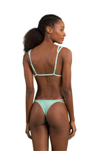 Cargar imagen en el visor de la galería, Model Back: Rio De Sol Bragas Bottom Malibu-Menta Mini-Duo
