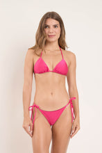 Cargar imagen en el visor de la galería, Model Front: Rio De Sol Bragas Bottom Shimmer-Olinda Cheeky-Tie
