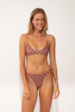 Cargar imagen en el visor de la galería, Model Front: Wednesday In Hawaii By Rio De Sol Bragas Bottom Kiko-Coco Sunset
