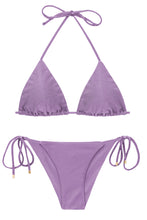 Cargar imagen en el visor de la galería, Product Front: Rio De Sol Conjunto Set Shimmer-Harmonia Tri-Inv Cheeky-Tie

