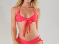 Cargar y reproducir el video en el visor de la galería, Video: Rio De Sol Conjunto Set Dots-Virtual-Pink Kate Madrid
