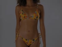 Cargar y reproducir el video en el visor de la galería, Video: Rio De Sol Conjunto Set Stories Tri-Fixo Cheeky-Micro
