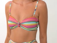 Cargar y reproducir el video en el visor de la galería, Video: Rio De Sol Sostén Top Supercolor Bandeau-Joy
