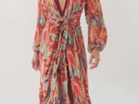 Cargar y reproducir el video en el visor de la galería, Video: Rio De Sol Vestido De Playa Sea-Bloom Long Dress Verona
