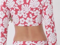 Cargar y reproducir el video en el visor de la galería, Video: Rio De Sol Sostén Top Pua-Hibiscus Reef
