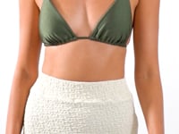 Cargar y reproducir el video en el visor de la galería, Video: Rio De Sol Falda De Playa Brisa-Offwhite Rubi Skirt
