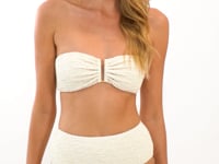 Cargar y reproducir el video en el visor de la galería, Video: Rio De Sol Bragas Bottom Brisa-Offwhite Hotpants
