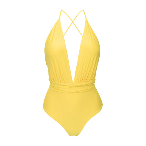 Product Front: Rio De Sol Una Pieza Amarelo New Vegas