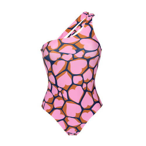 Product Front: Rio De Sol Una Pieza Amore-Pink Santorini