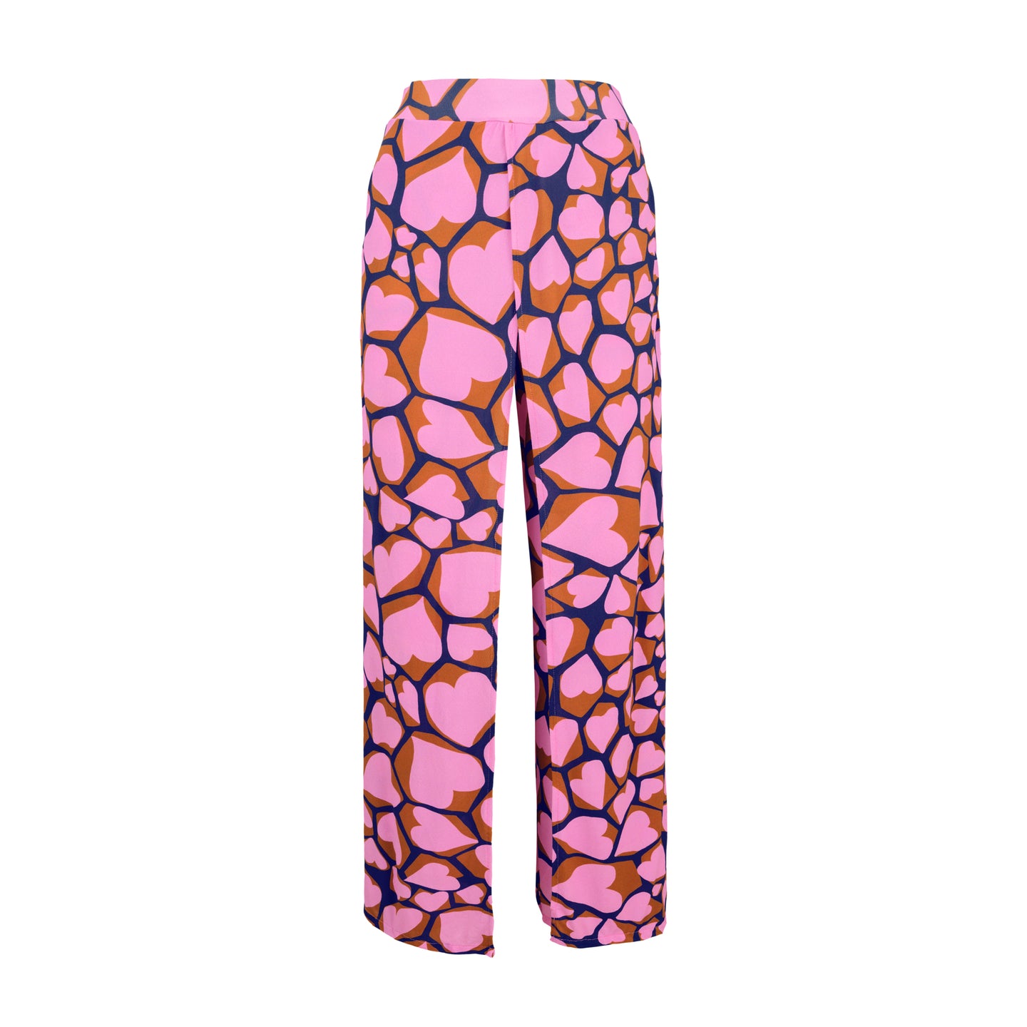 Product Front: Rio De Sol Pantalones De Playa Amore-Pink Wide Pants