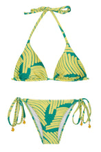 Cargar imagen en el visor de la galería, Product Front: Rio De Sol Conjunto Banana Yellow Invisible
