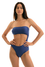 Cargar imagen en el visor de la galería, Model Front: Rio De Sol Una Pieza Body Kiwanda Denim Rio
