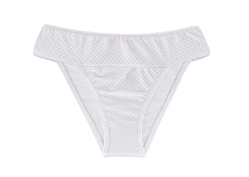 Product Front: Rio De Sol Bragas Bottom Cloque Branco Cos Comfort