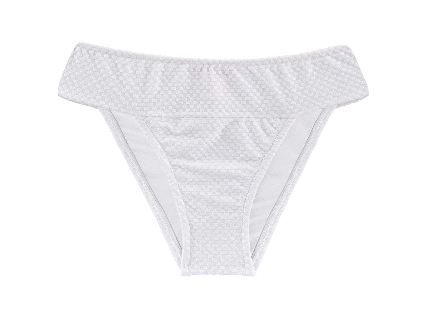 Product Front: Rio De Sol Bragas Bottom Cloque Branco Cos Comfort