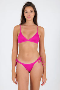Model Front: Rio De Sol Bragas Bottom Cotele-Amaranto Rio