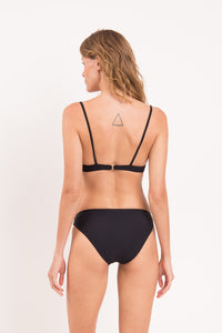Model Back: Rio De Sol Bragas Bottom Dots-Black Essential-Comfy