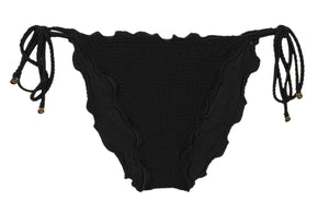 Product Front: Rio De Sol Bragas Bottom Dots-Black Frufru-Comfy