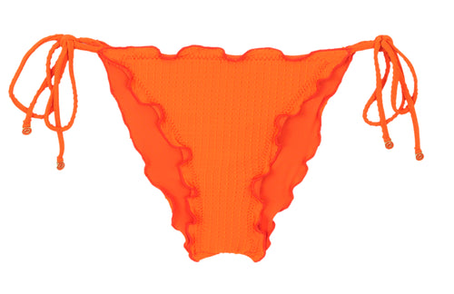 Product Front: Rio De Sol Bragas Bottom Dots-Orange Frufru
