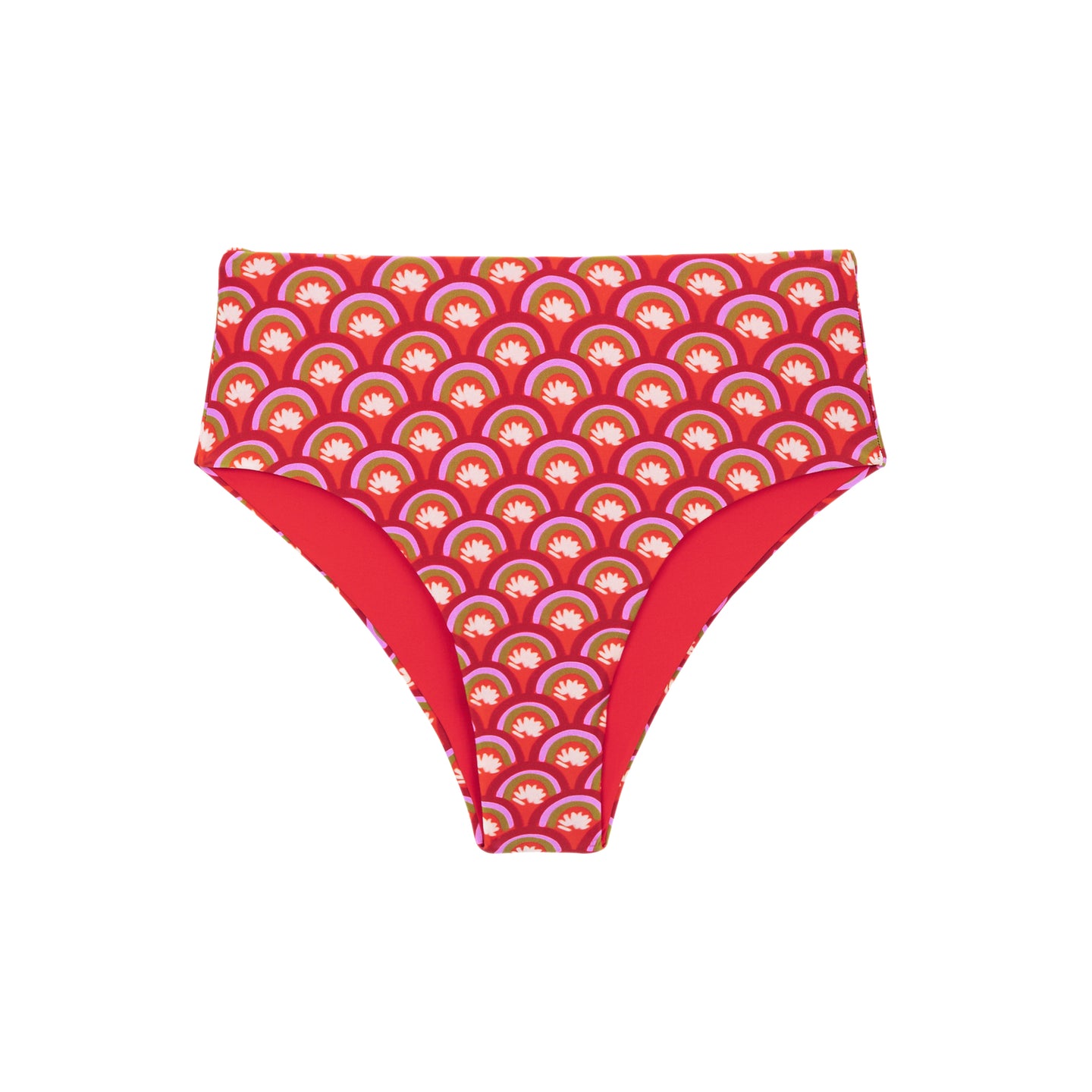 Product Front: Rio De Sol Bragas Bottom Floral-Scales Hotpants