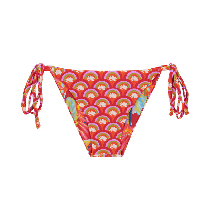 Product Front: Rio De Sol Bragas Bottom Floral-Scales Lacinho