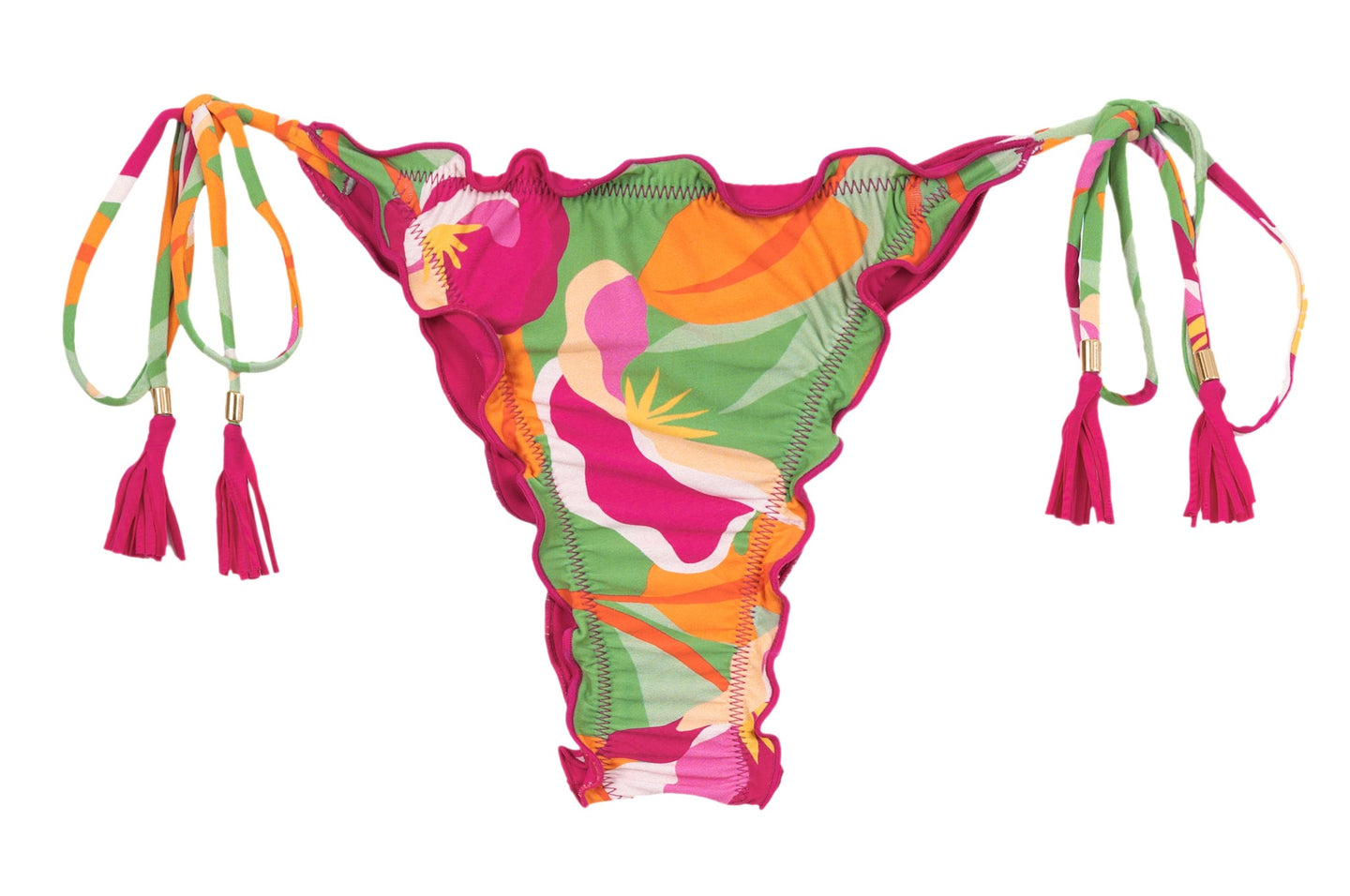 Product Front: Rio De Sol Bragas Bottom Green-Bloom Frufru-Fio