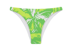 Product Front: Rio De Sol Bragas Bottom Green-Palms Leblon