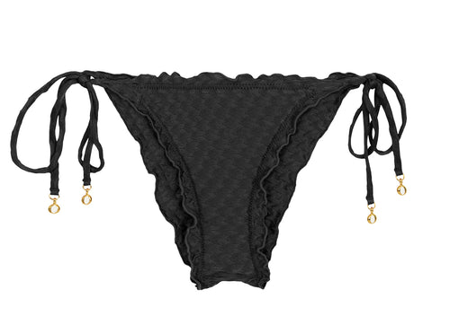 Product Front: Rio De Sol Bragas Bottom Kiwanda Preto Frufru
