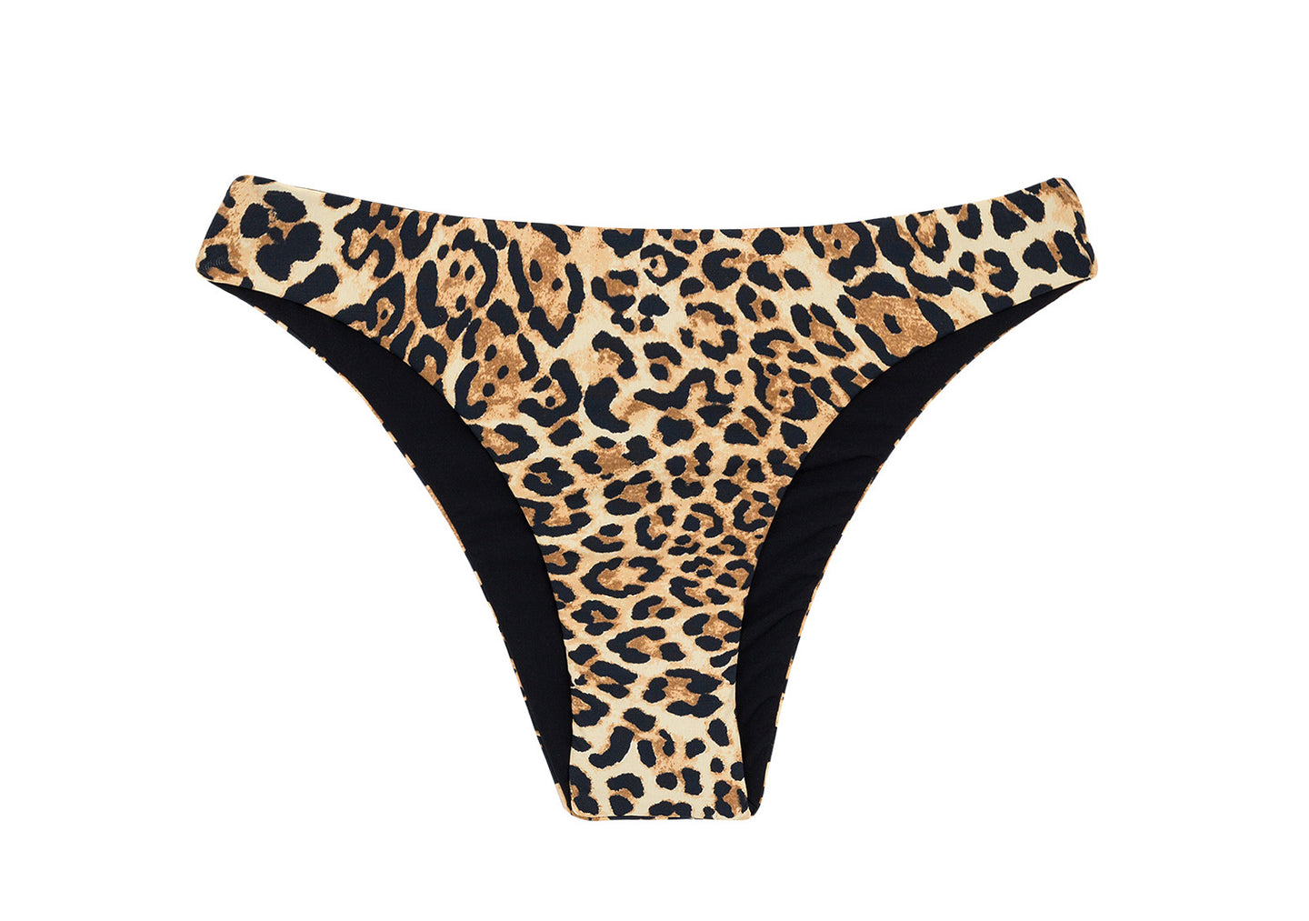 Product Front: Rio De Sol Bragas Bottom Leopardo Black Babado