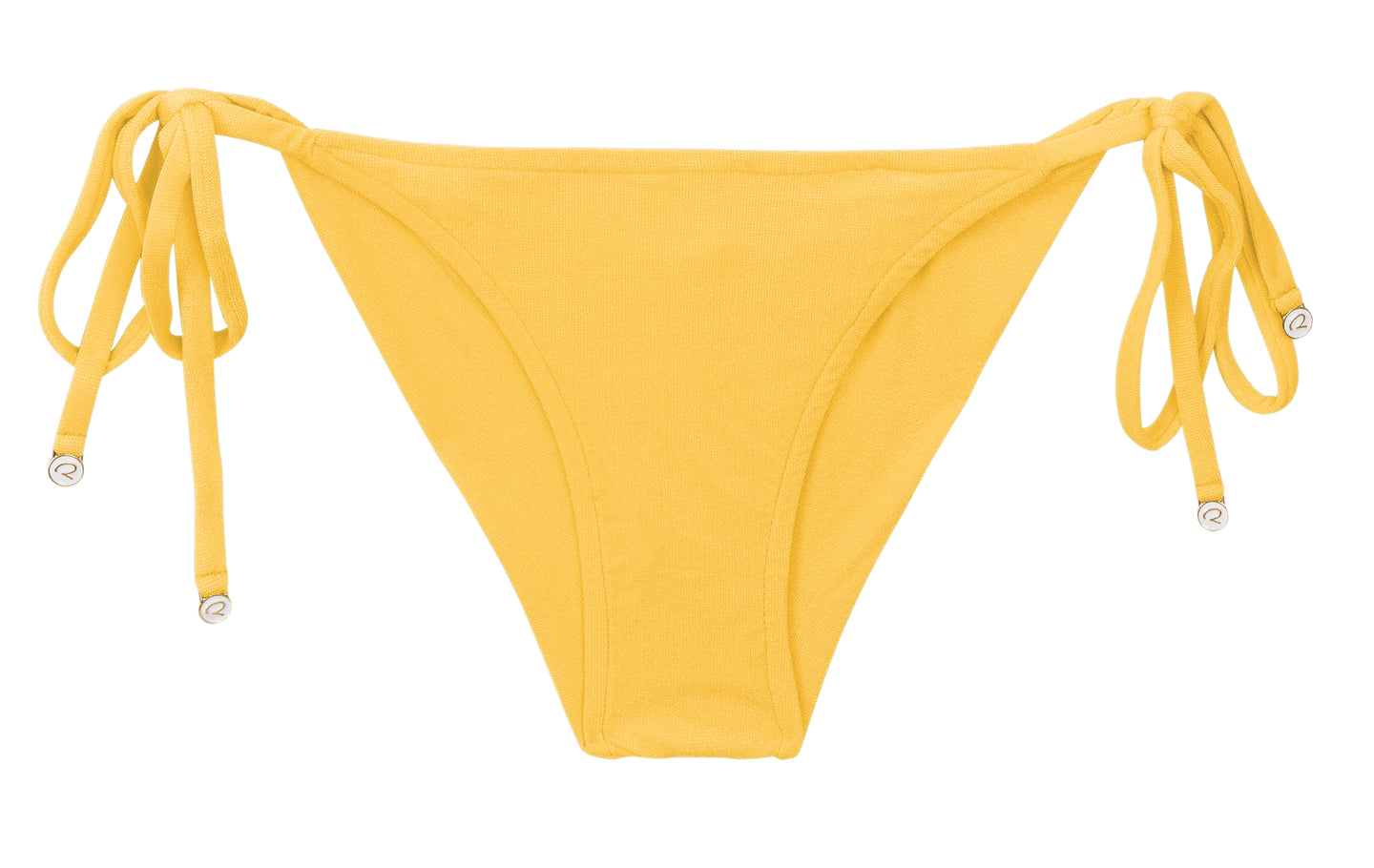 Product Front: Rio De Sol Bragas Bottom Malibu-Yellow Cheeky-Tie