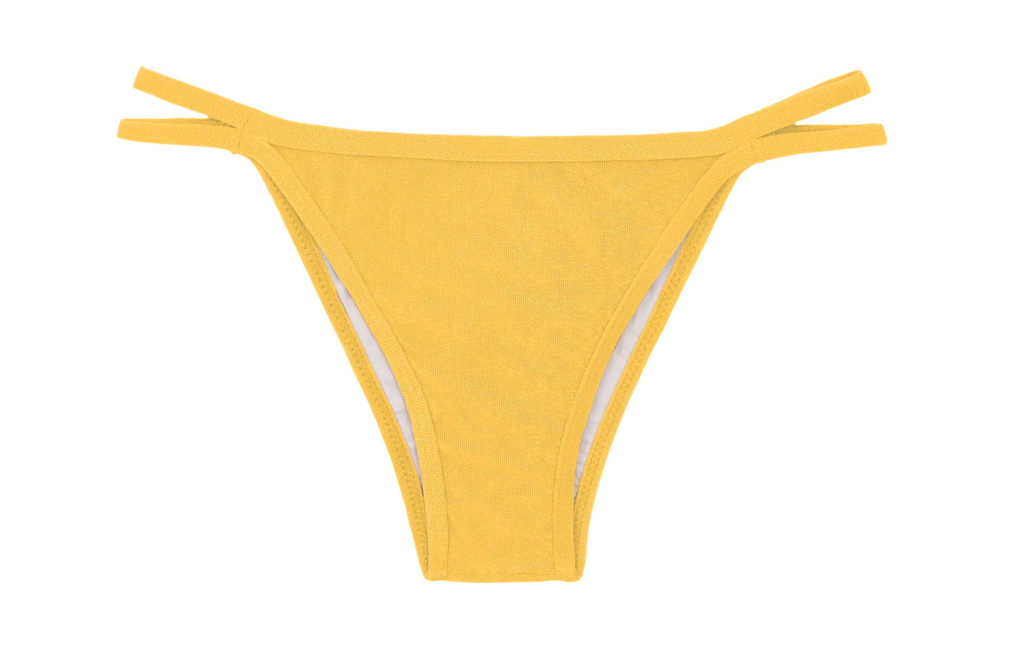 Product Front: Rio De Sol Bragas Bottom Malibu-Yellow Rio-Duo
