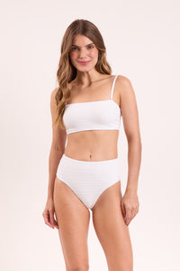Image 06: Rio De Sol Bragas Bottom Memphis-White Hotpants