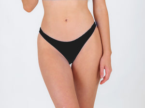Model Front: Rio De Sol Bragas Bottom Nero Essential-Comfy