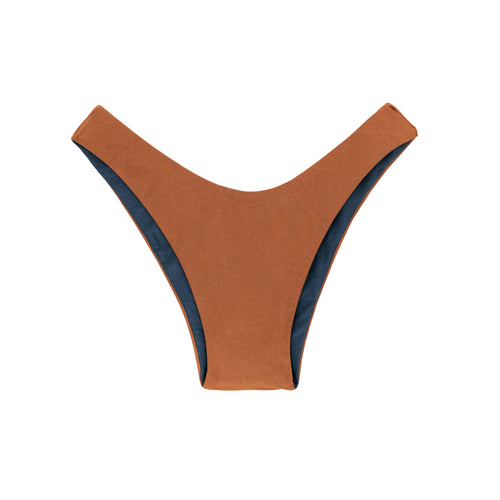 Product Front: Rio De Sol Bragas Bottom Nocciola High-Leg