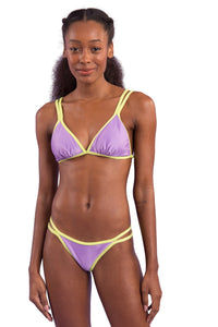 Model Front: Rio De Sol Bragas Bottom Orchid Mini-Duo