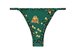 Product Front: Rio De Sol Bragas Bottom Roar-Green California