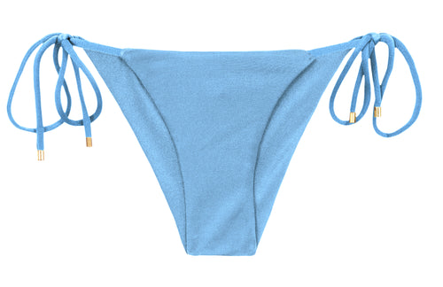 Product Front: Rio De Sol Bragas Bottom Shimmer-Baltic-Sea Cheeky-Tie