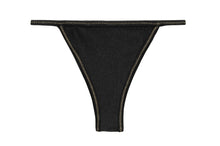 Cargar imagen en el visor de la galería, Product Front: Rio De Sol Bragas Bottom Shimmer-Black California
