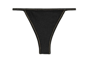 Product Front: Rio De Sol Bragas Bottom Shimmer-Black California