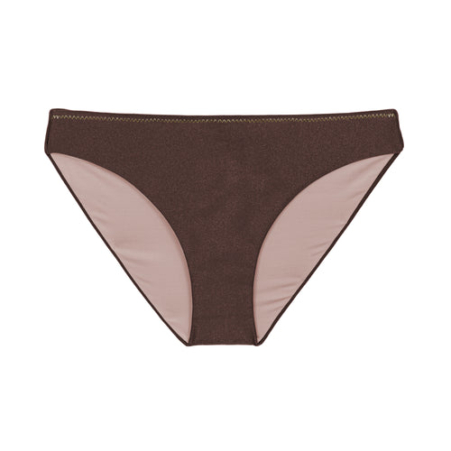 Product Front: Rio De Sol Bragas Bottom Shimmer-Coffee Essential-Comfy