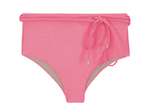 Product Front: Rio De Sol Bragas Bottom Shimmer-Confetti Belted-High-Waist