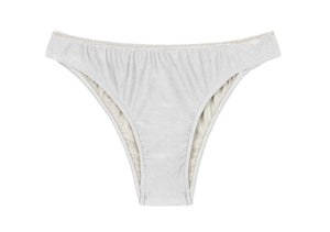 Product Front: Rio De Sol Bragas Bottom Shimmer-White Essential
