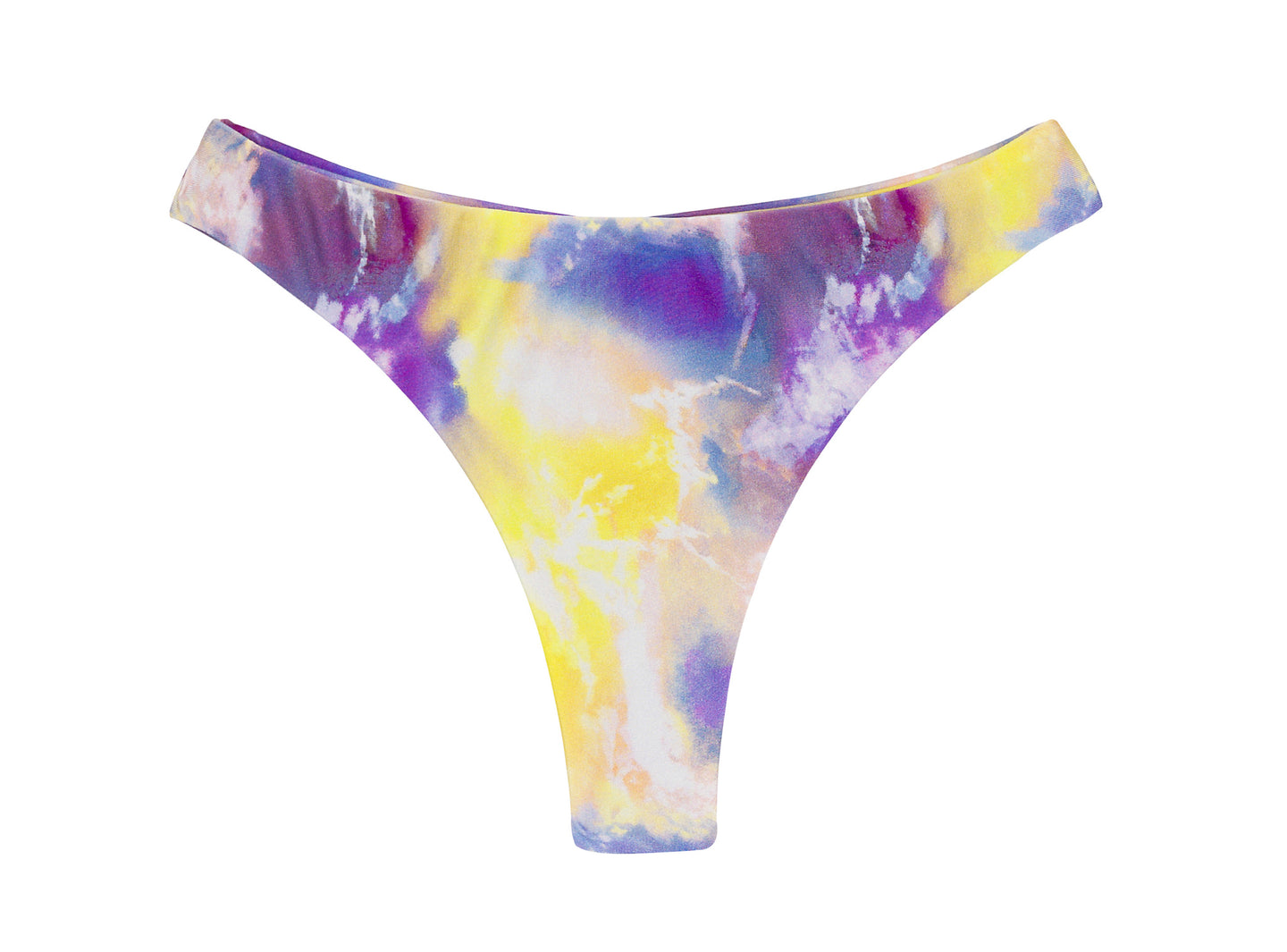 Product Front: Rio De Sol Bragas Bottom Tiedye-Purple Fio