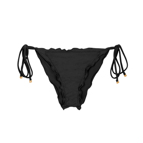 Product Front: Rio De Sol Bragas Bottom Touch-Black Frufru
