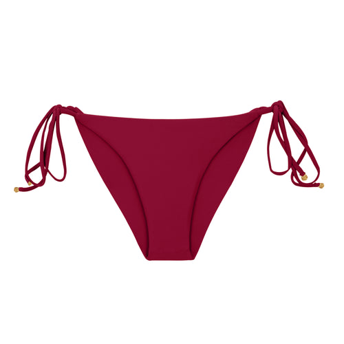 Product Front: Rio De Sol Bragas Bottom Touch-Carmim Cheeky-Tie