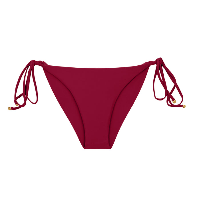 Product Front: Rio De Sol Bragas Bottom Touch-Carmim Cheeky-Tie