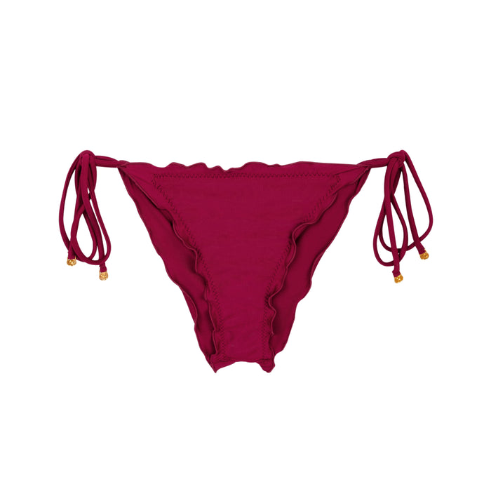 Product Front: Rio De Sol Bragas Bottom Touch-Carmim Frufru