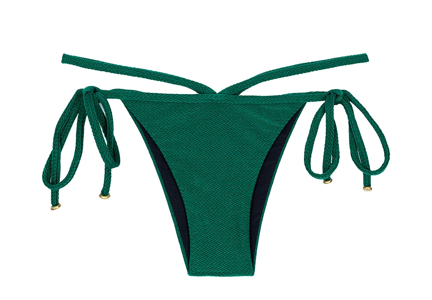 Product Front: Rio De Sol Bragas Calcinha Duna Green Cropped Neck