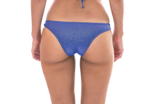 Model Back: Rio De Sol Bragas Calcinha Radiante Azul Marinho Cropped