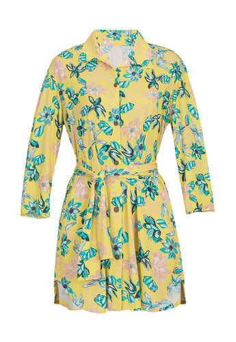 Product Front: Rio De Sol Vestido De Playa Chemise Florescer