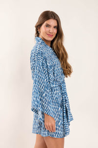 Image 02: Rio De Sol Vestido De Playa Chuva Kimono